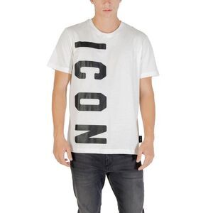 Icon TShirt Graphic Print Men white Shirts